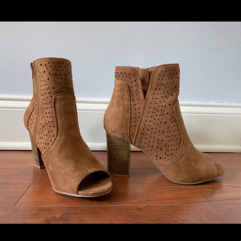 Tan Booties